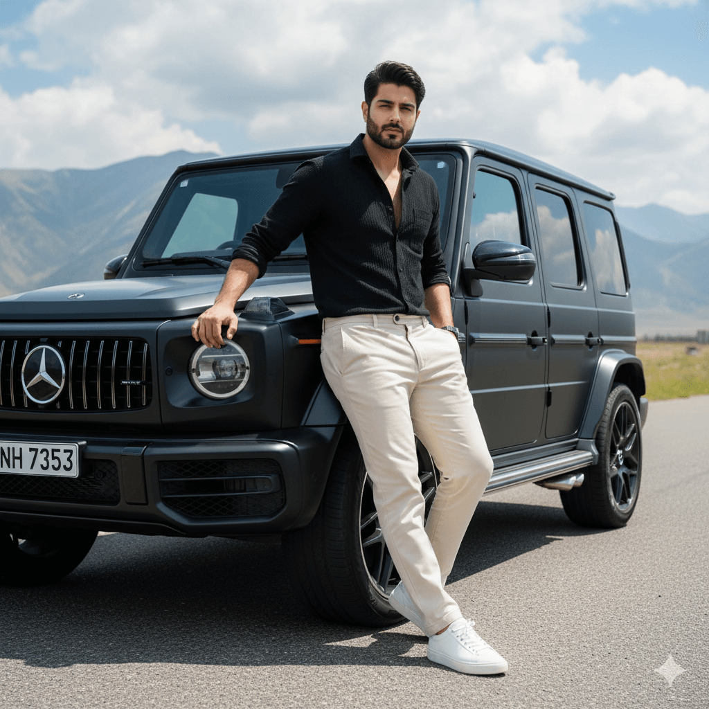 AI Generated result for: Matte G-Wagon looks sleek