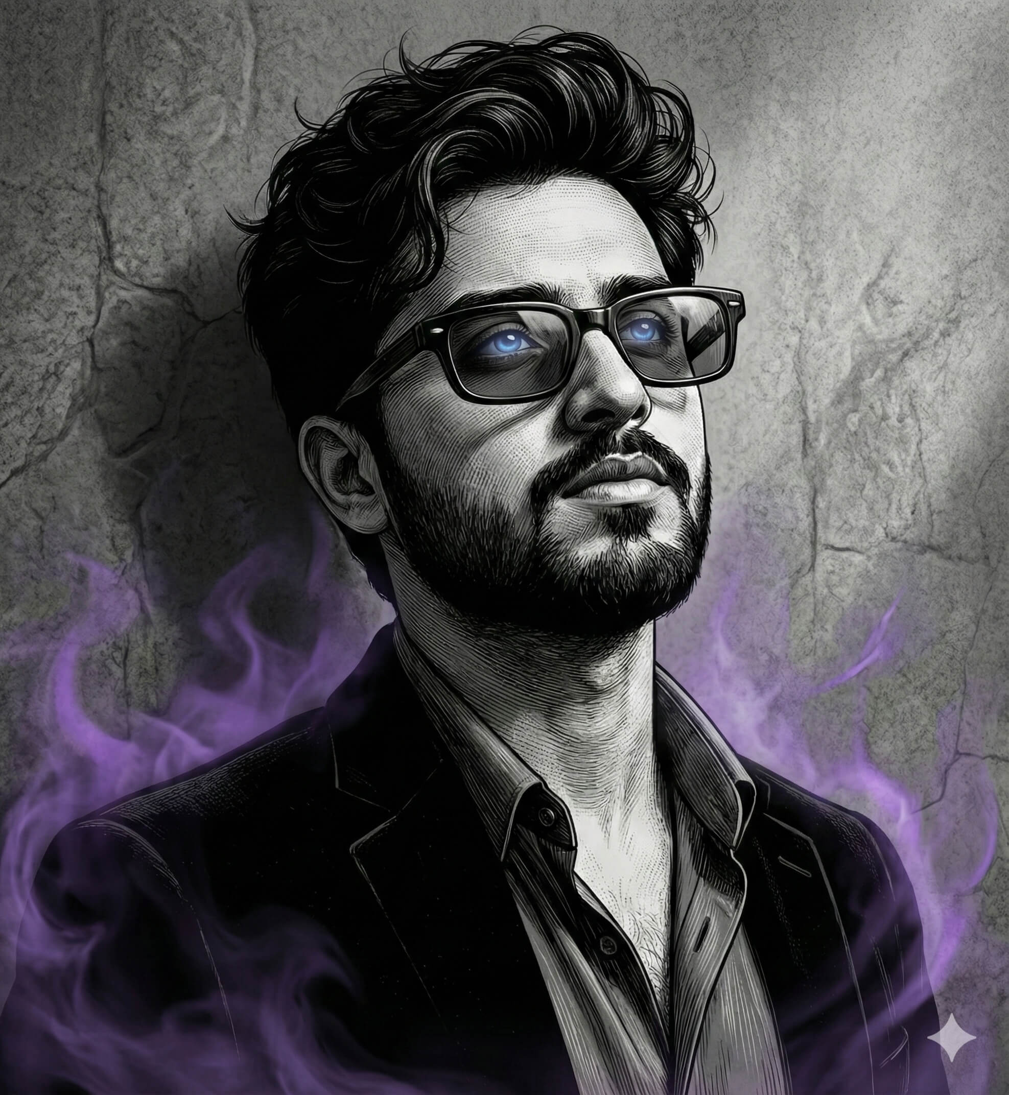 Result 1 for Purple smoke artwork AI Photo Editing Prompt