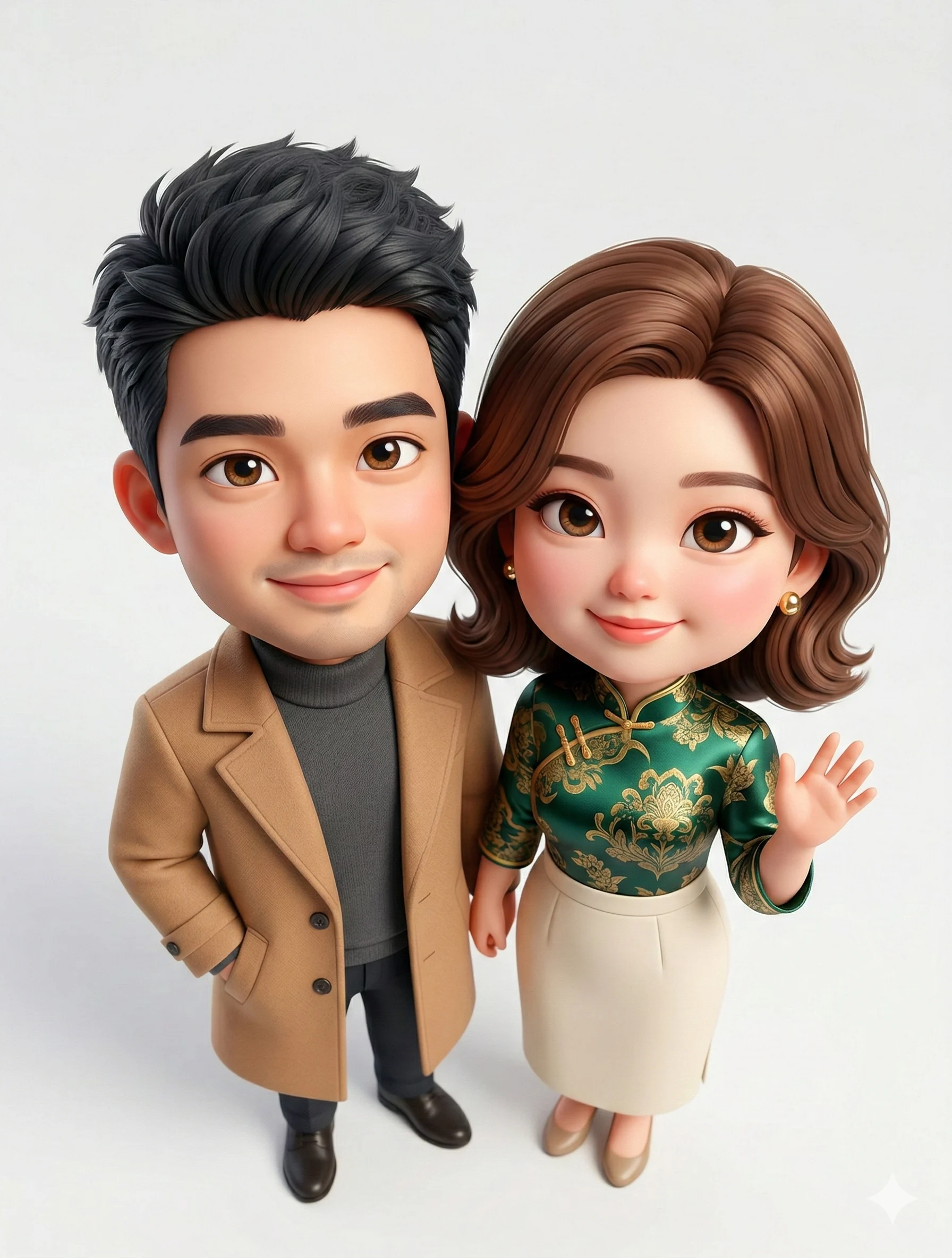 Result 4 for Chibi-Inspired Couple AI Photo Editing Prompt