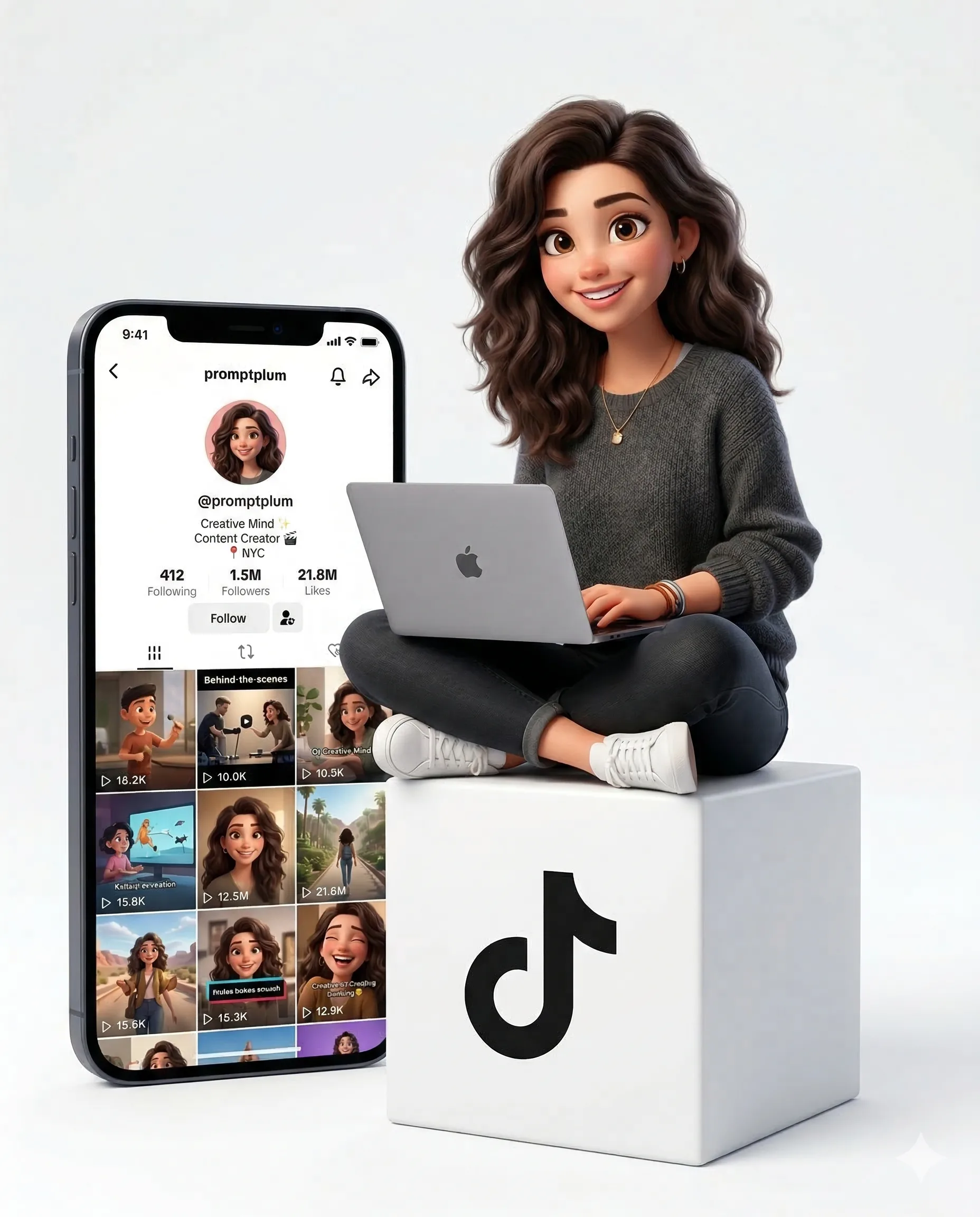 Result 1 for TikTok Viral Profile AI Photo Editing Prompt