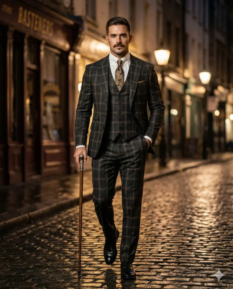 Result 2 for Cobblestone Nocturne AI Photo Editing Prompt