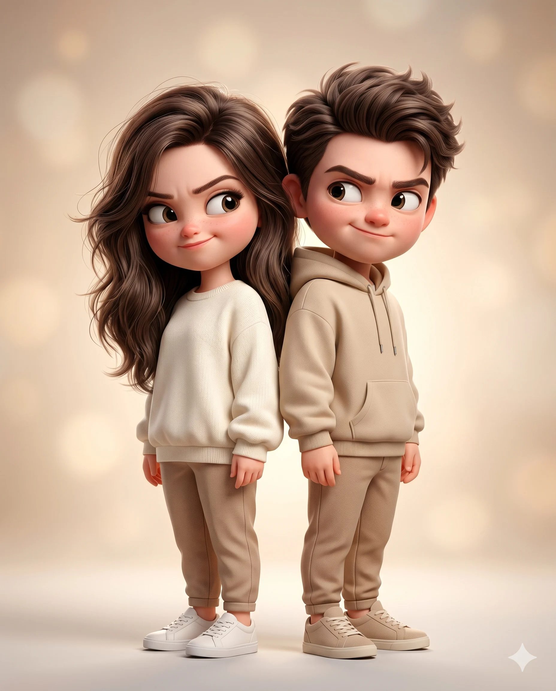 Result 1 for The Smirking Pair AI Photo Editing Prompt