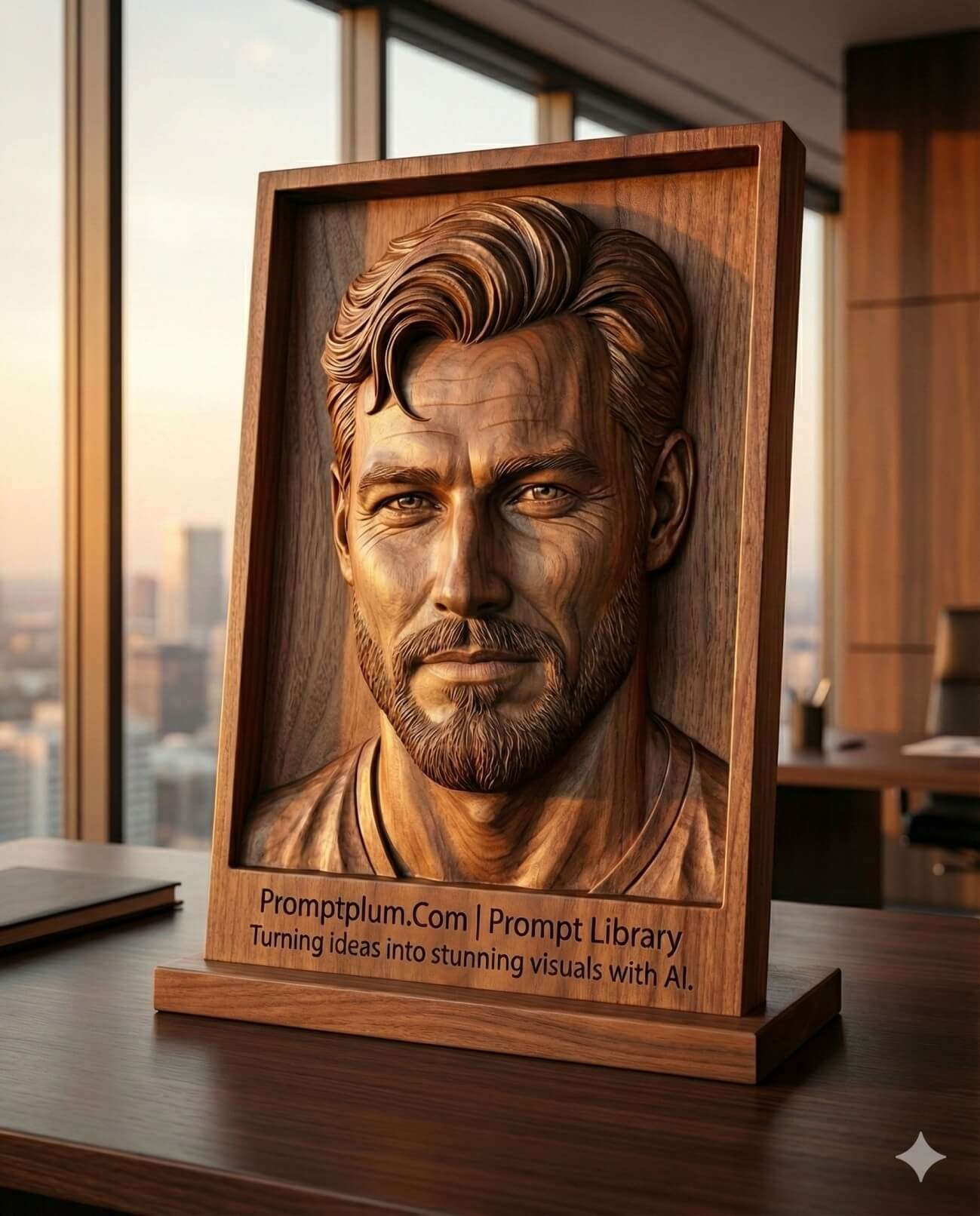 Result 1 for Stunning Visuals in Wood AI Photo Editing Prompt