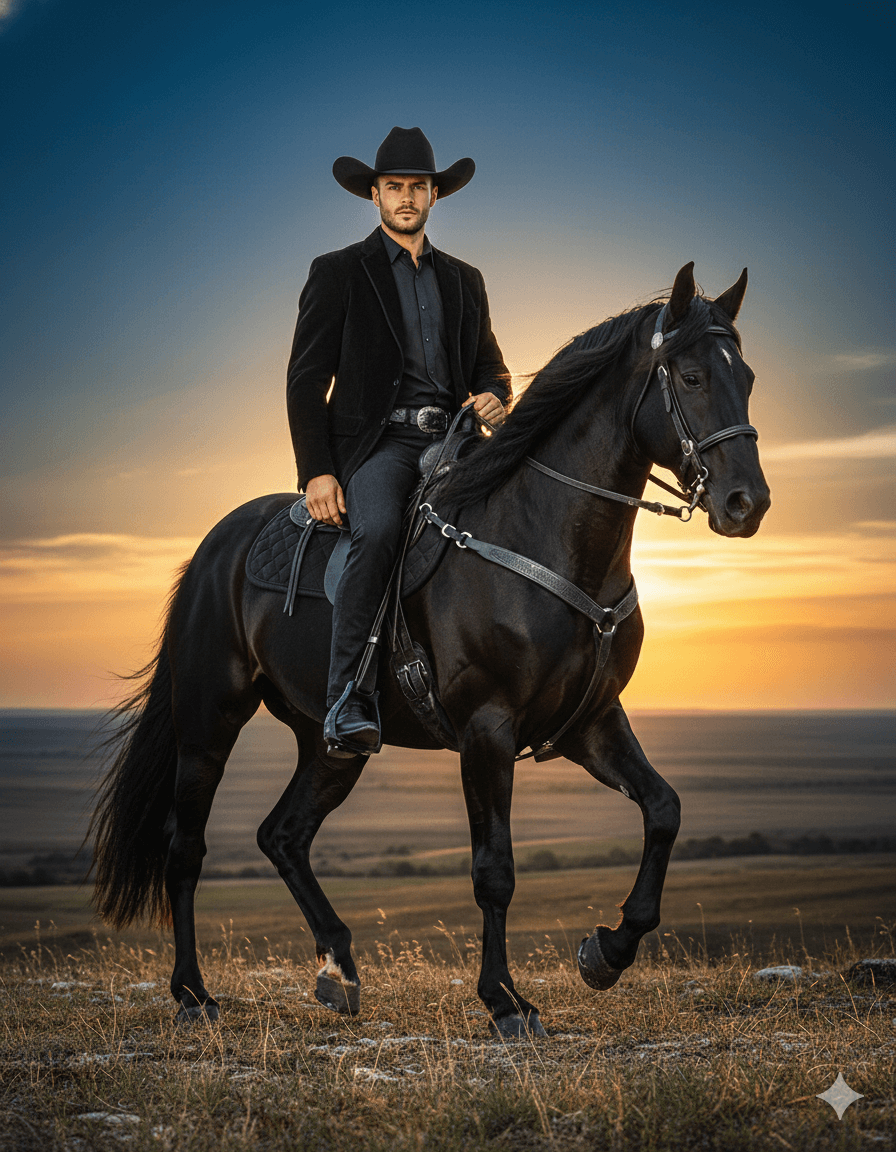 AI Generated result for: The Rider