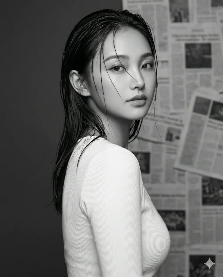 Result 1 for Woman stands by news AI Photo Editing Prompt