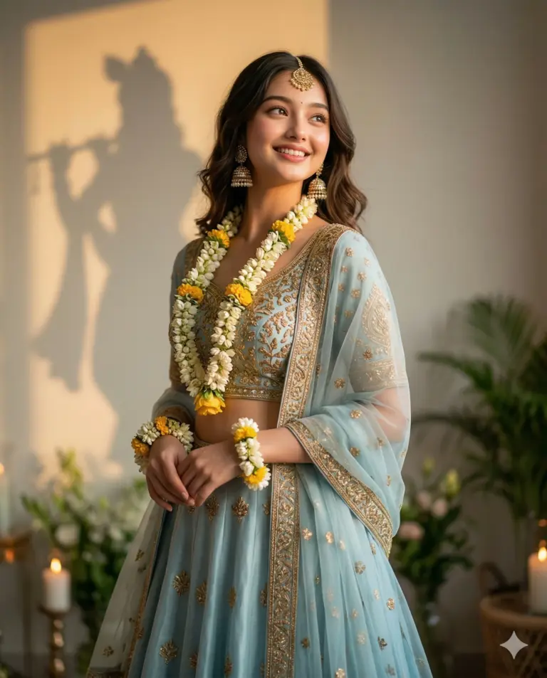 Result 1 for Cinematic traditional lord krishna AI Photo Editing Prompt