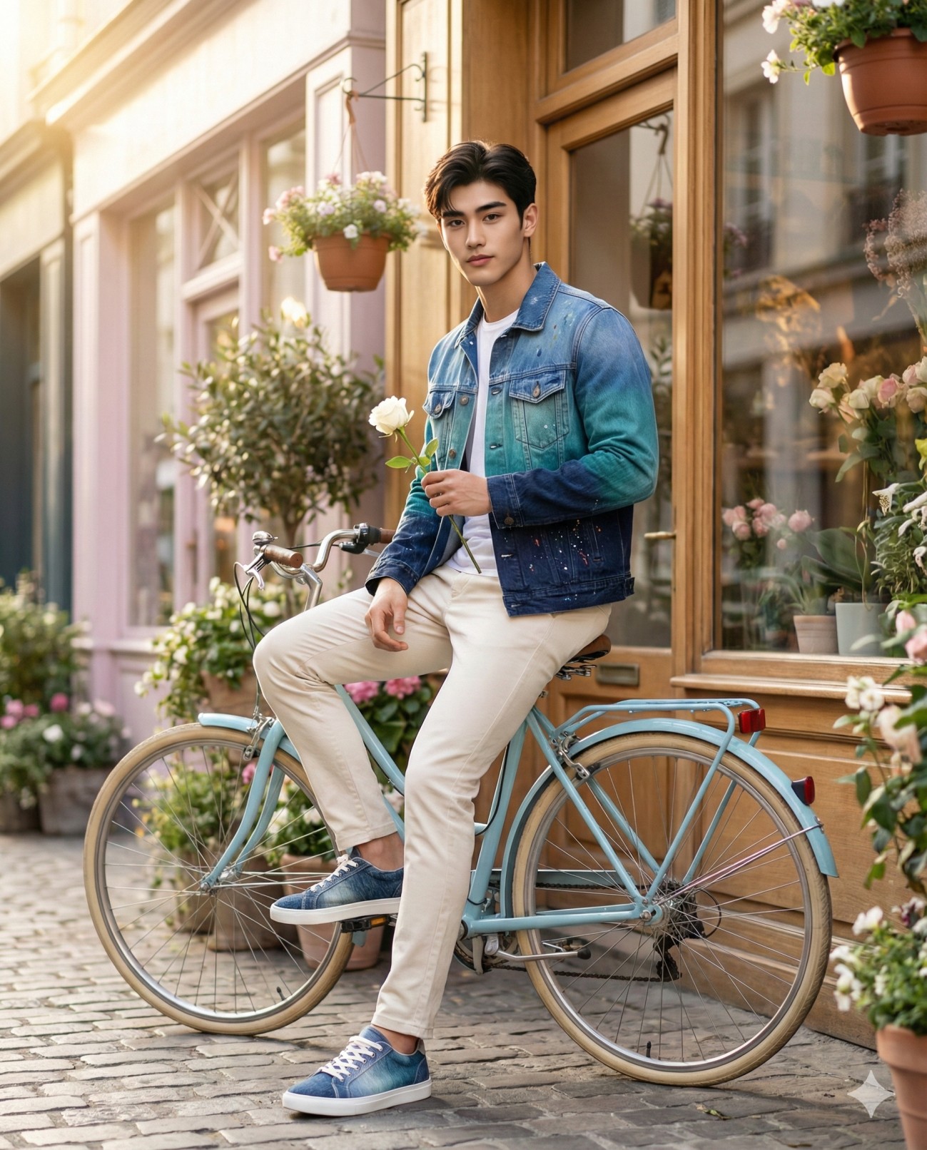 Result 2 for Love on Two Wheels AI Photo Editing Prompt