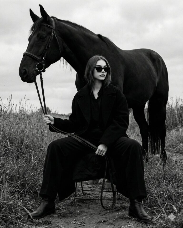 Result 2 for The Dark Horse AI Photo Editing Prompt