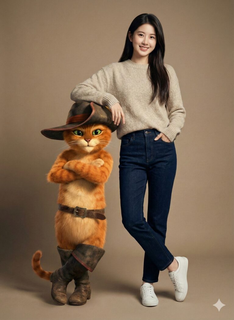 Result 2 for Weekend vibes with Puss in Boots AI Photo Editing Prompt