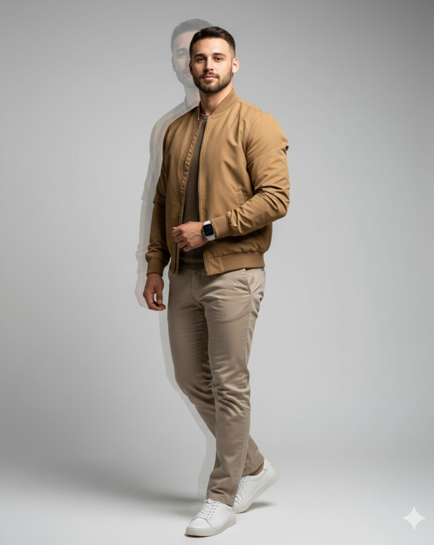 Result 1 for Neutral Tones, Sharp Style AI Photo Editing Prompt