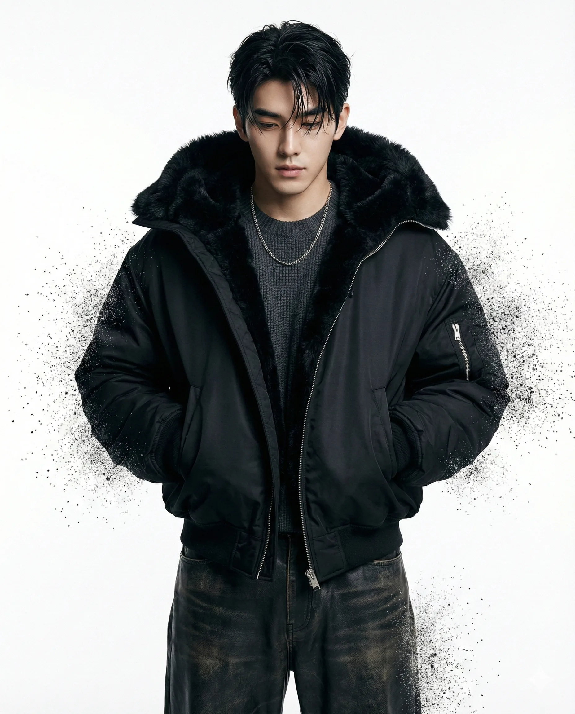 Result 2 for Ashen Monolith AI Photo Editing Prompt