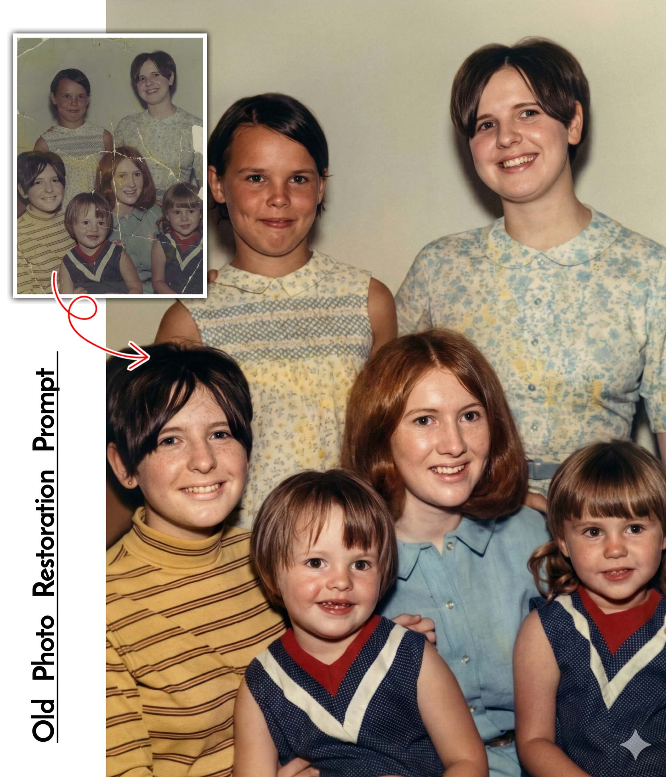 Result 4 for Old Photo Restoration AI Photo Editing Prompt