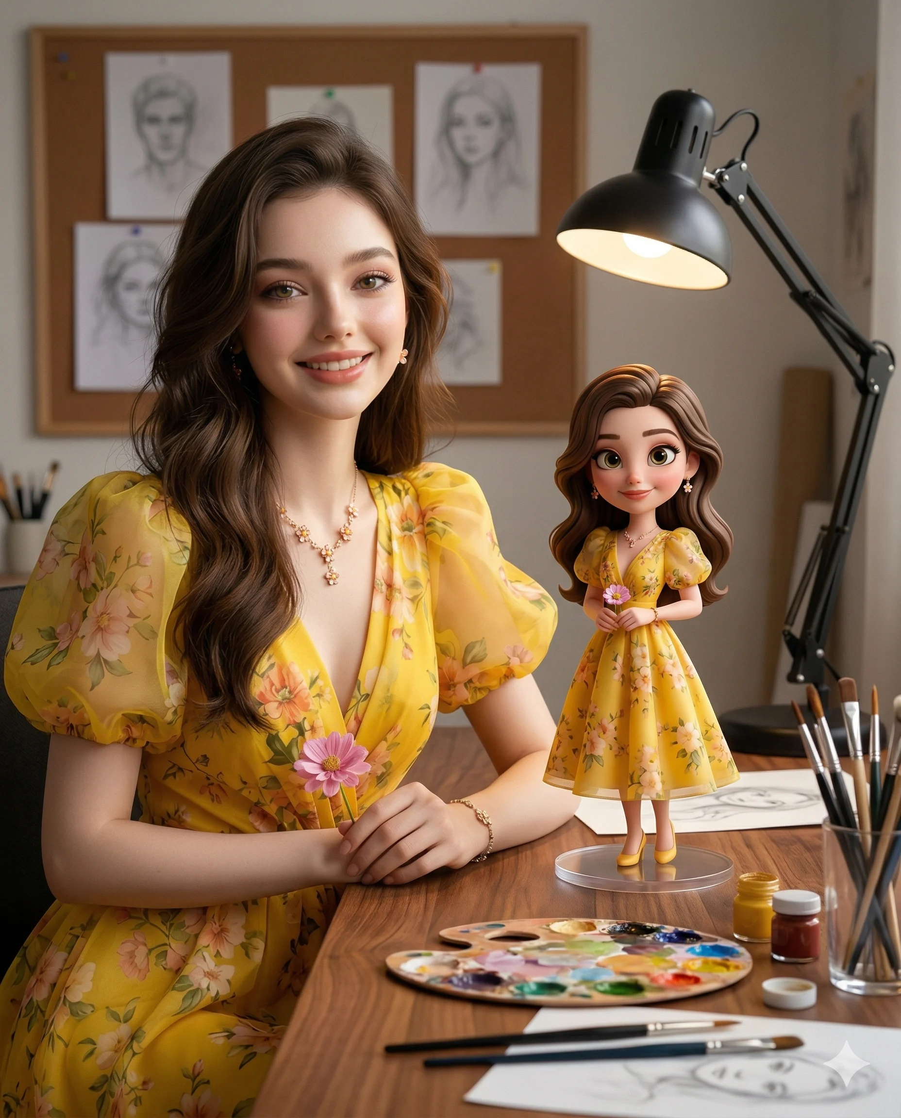 Result 7 for 3D Mini Me AI Photo Editing Prompt