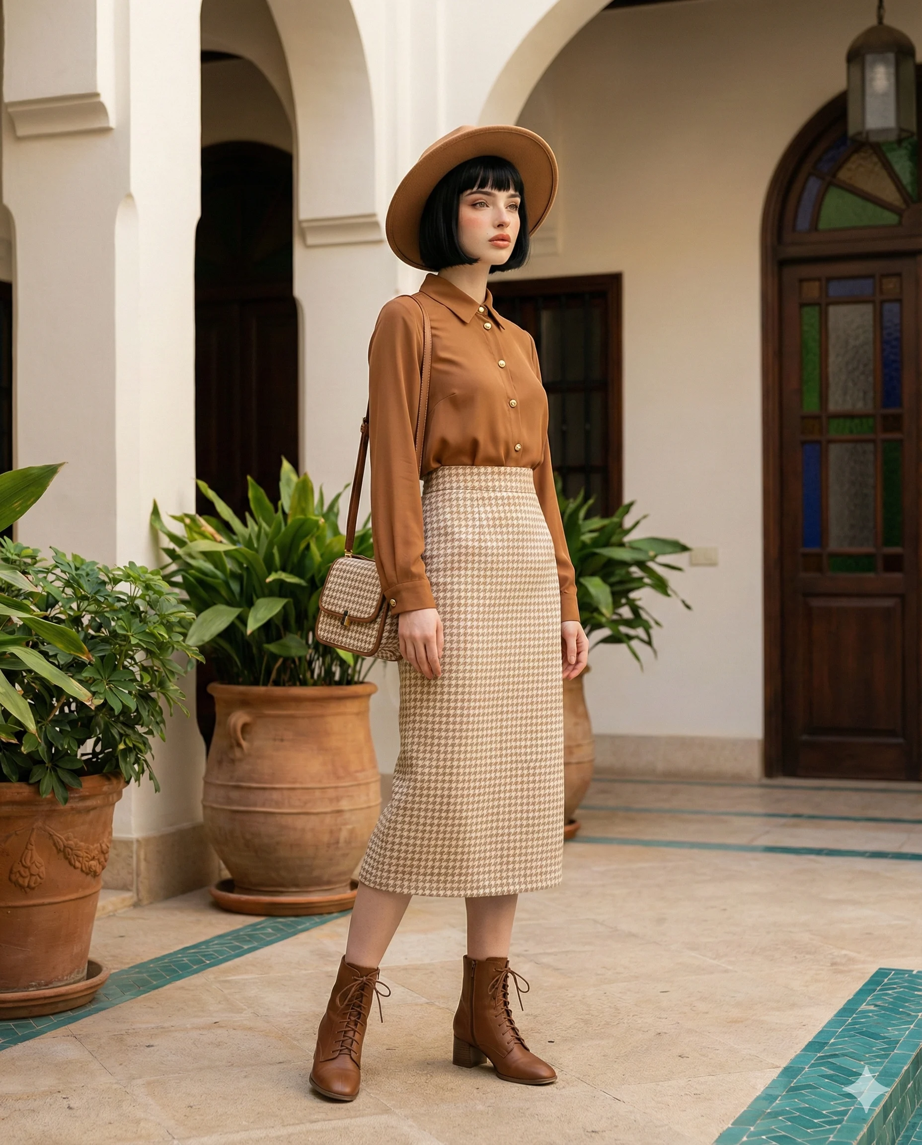 Result 1 for Amber Earth Tones AI Photo Editing Prompt